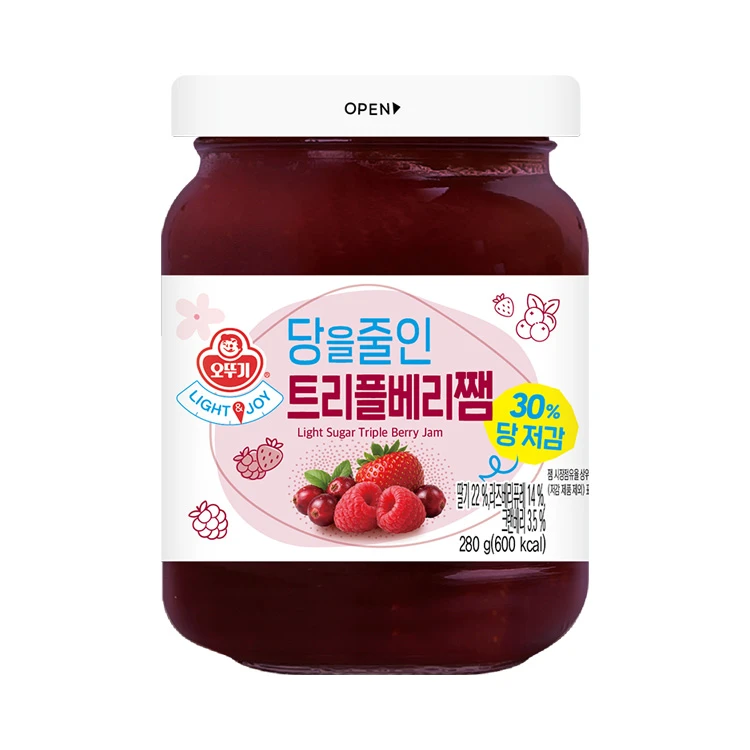 오뚜기 당을 줄인 잼 2종