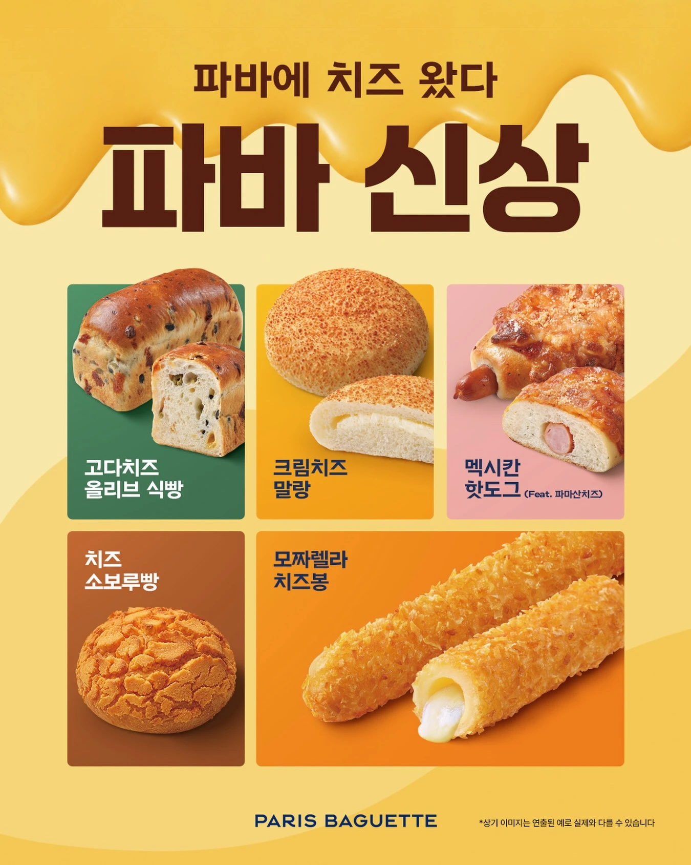 치즈 신상 5종