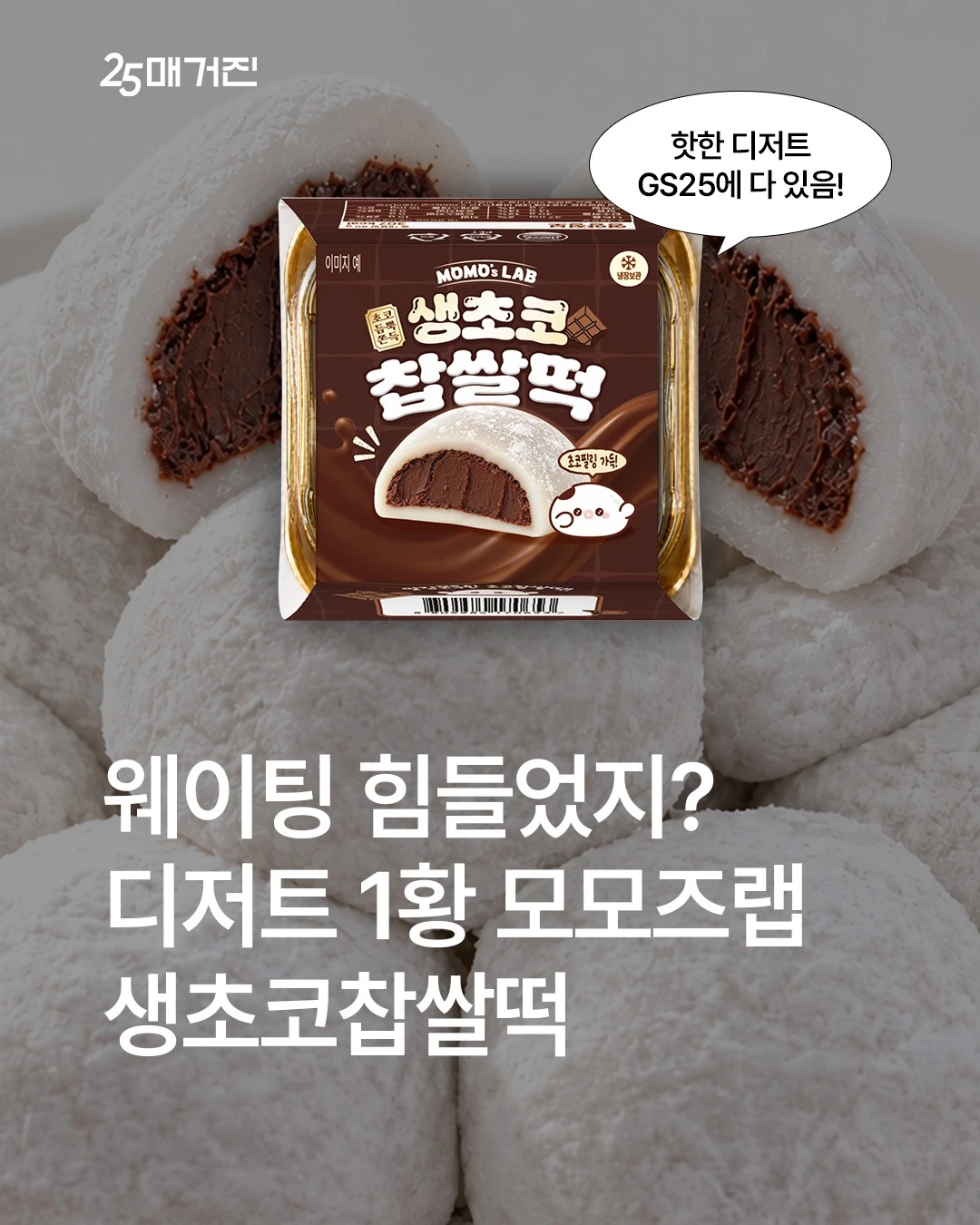 모모즈랩 생초코찹쌀떡
