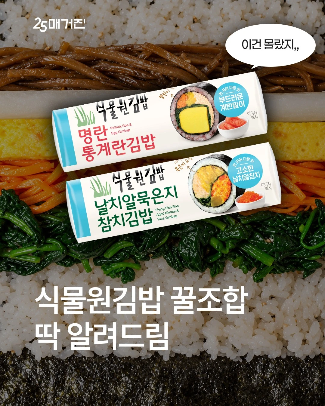 식물원김밥 2종